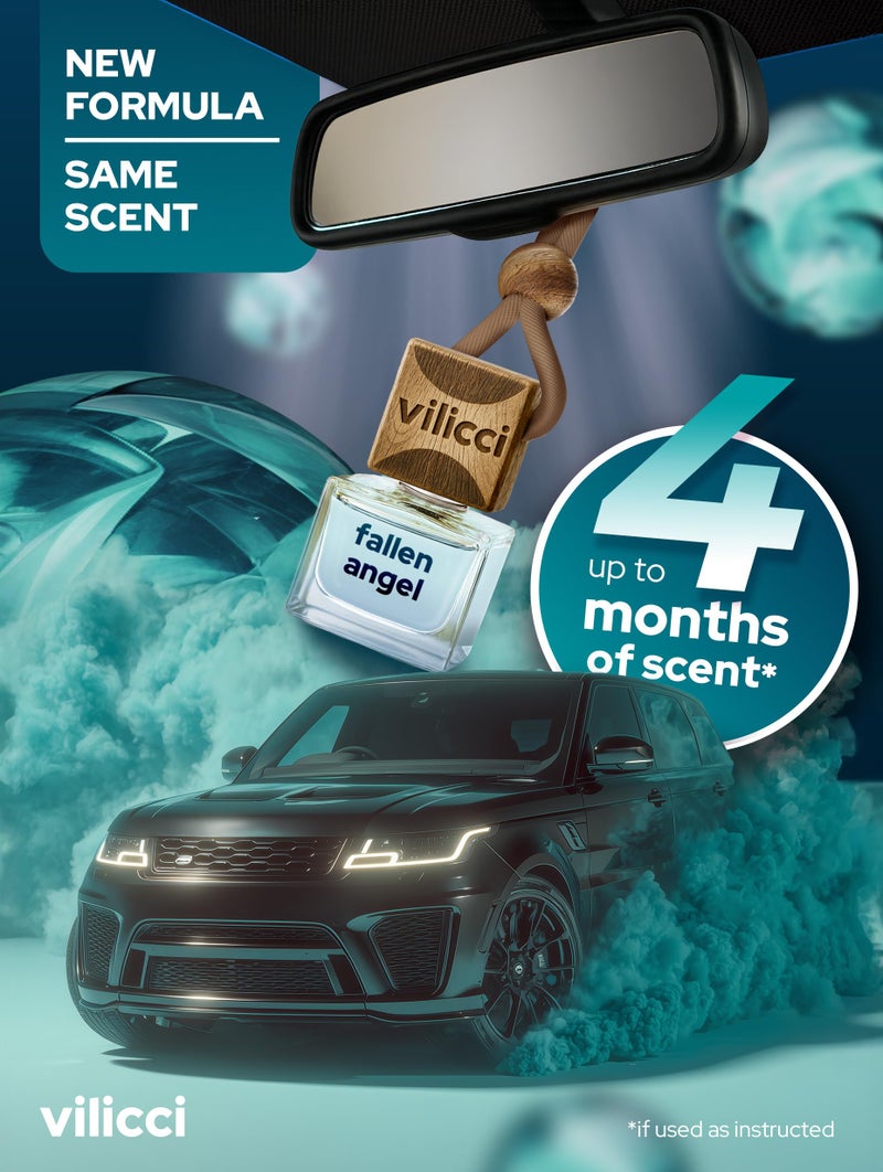 Vilicci Fallen Angel Car Air Freshener - Long Lasting Car Diffuser | Vegan & Cruelty-Free Oil Ingredients | Refreshing & Odor Eliminating Car Perfume | Lasts up to 120 Days - Image 3